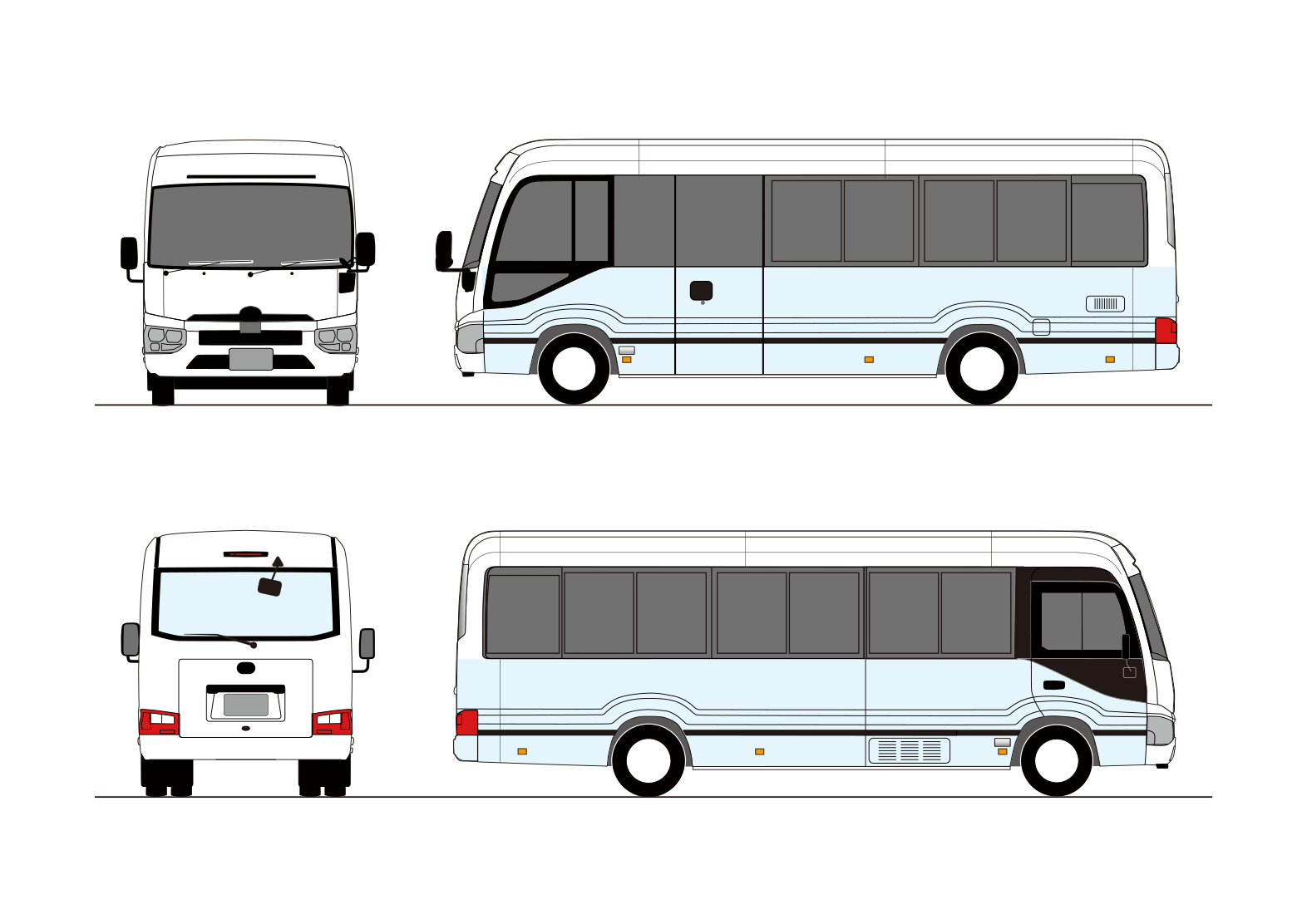 コースター　ハーフ